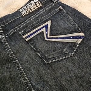 Rock & Republic Blue Boot Cut Jeans